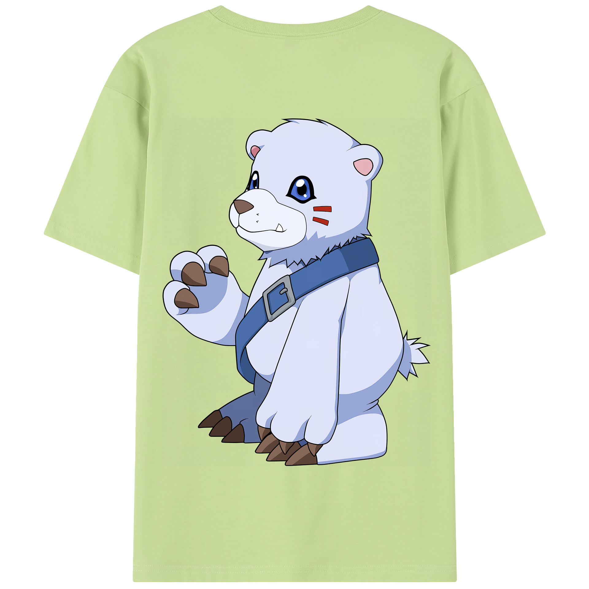 （画像用） Digimon デジタルモンスター/デジモン 綿100％半袖Tシャツ（背面プリント）